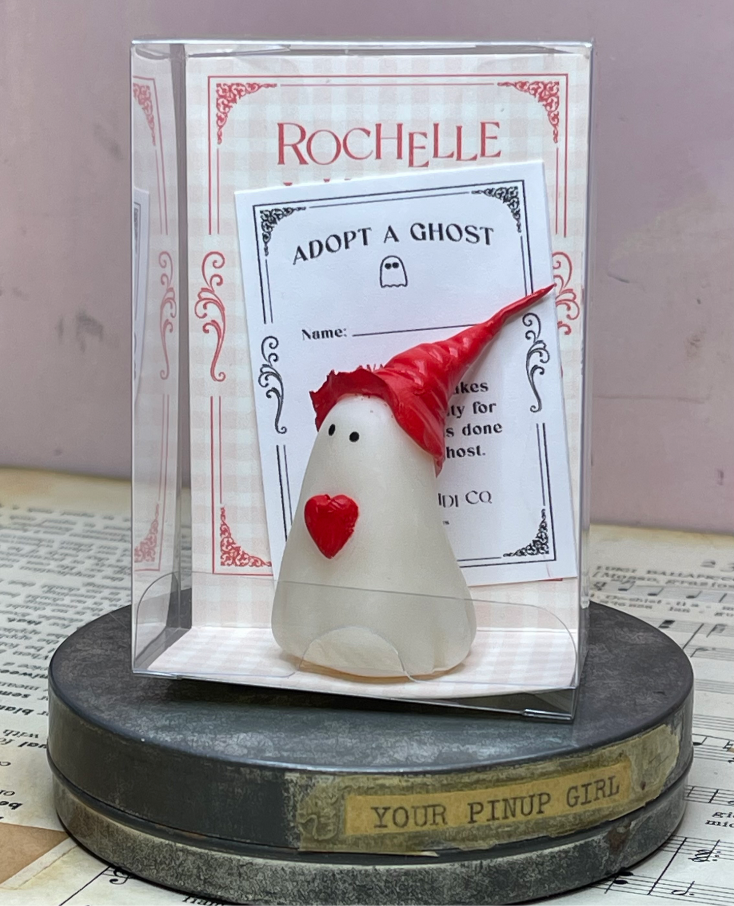 Red Hat and Heart Ghost