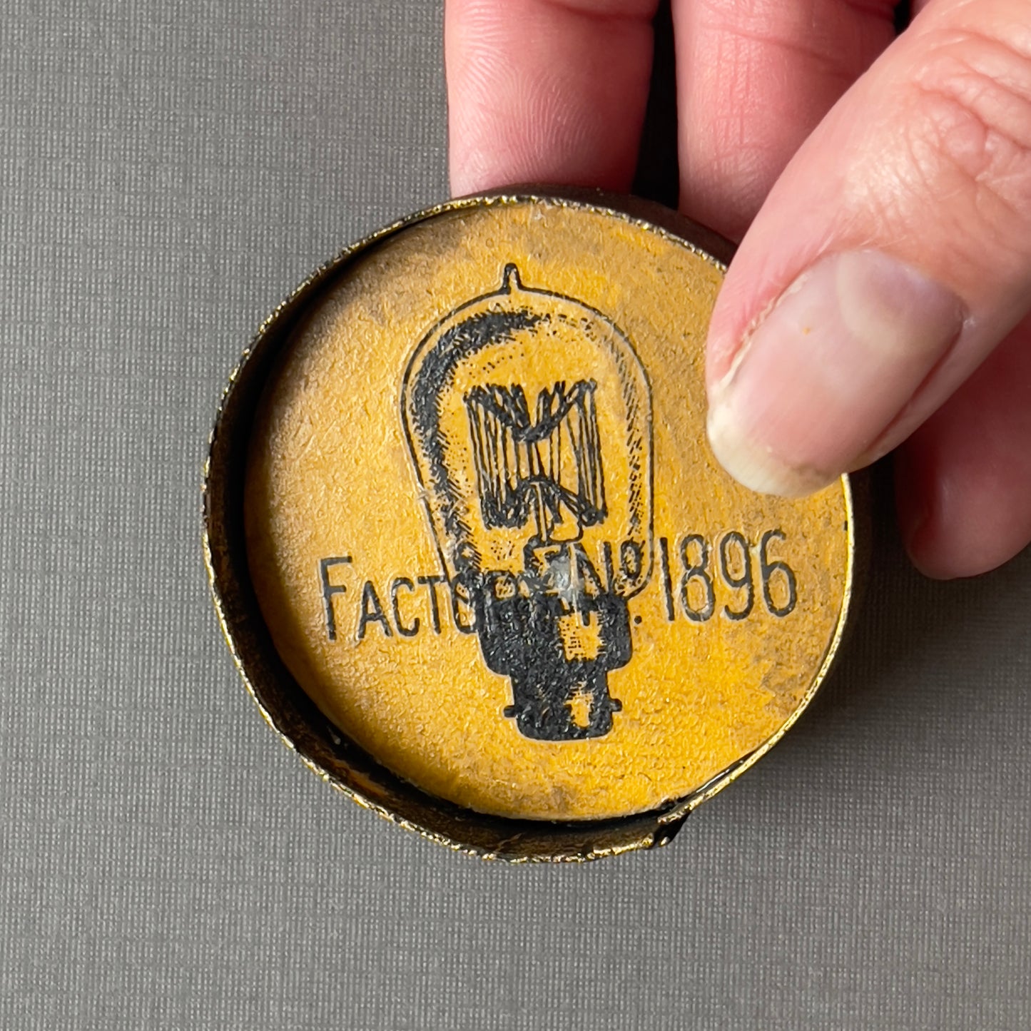 Miniature Vintage Factory Sign
