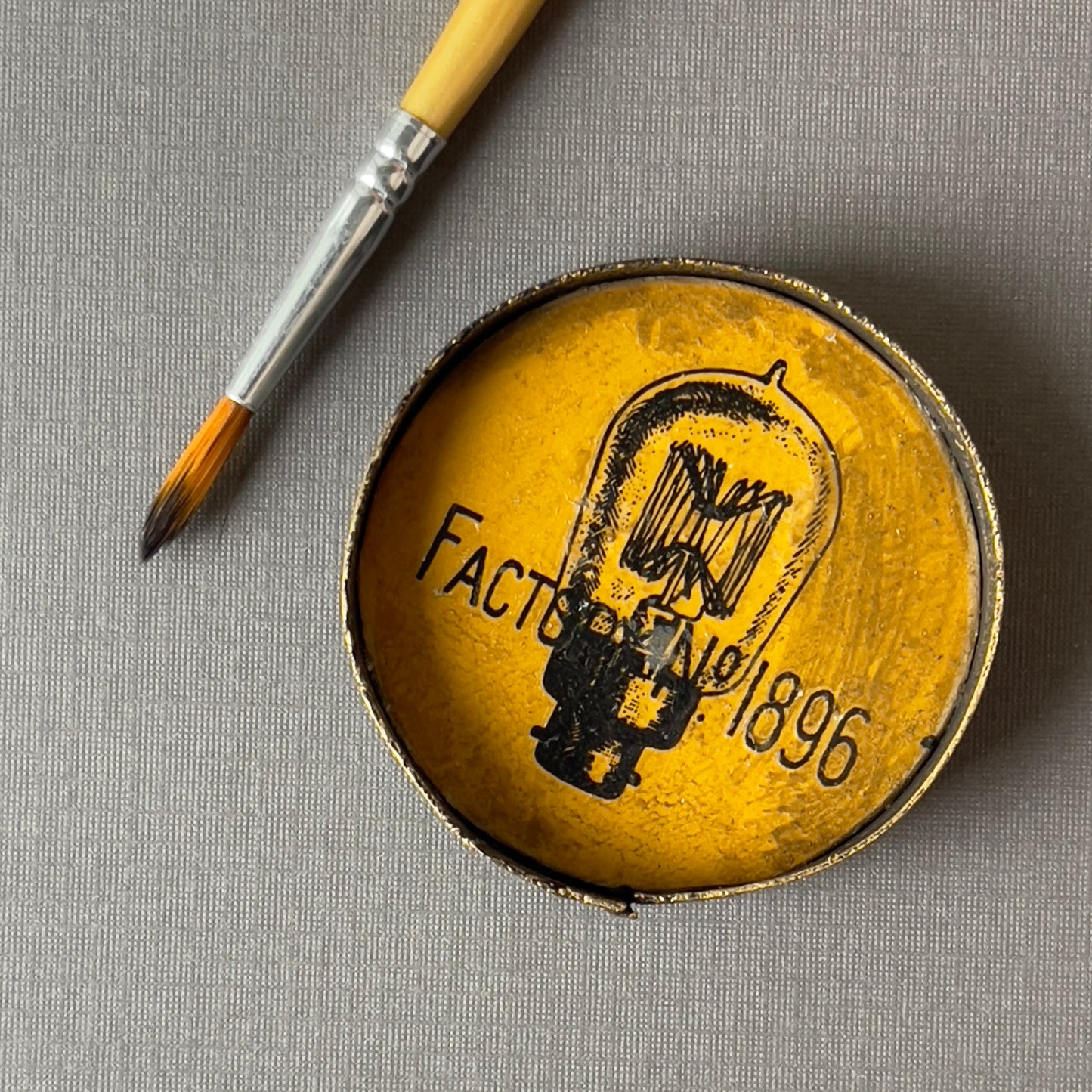 Miniature Vintage Factory Sign