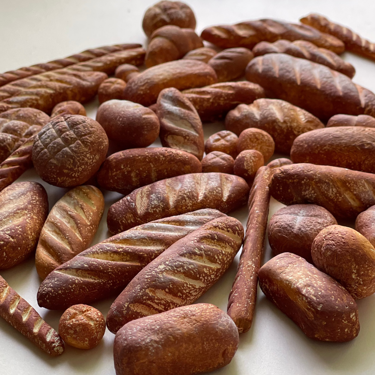 Mini Bread Loaves | Set of 6