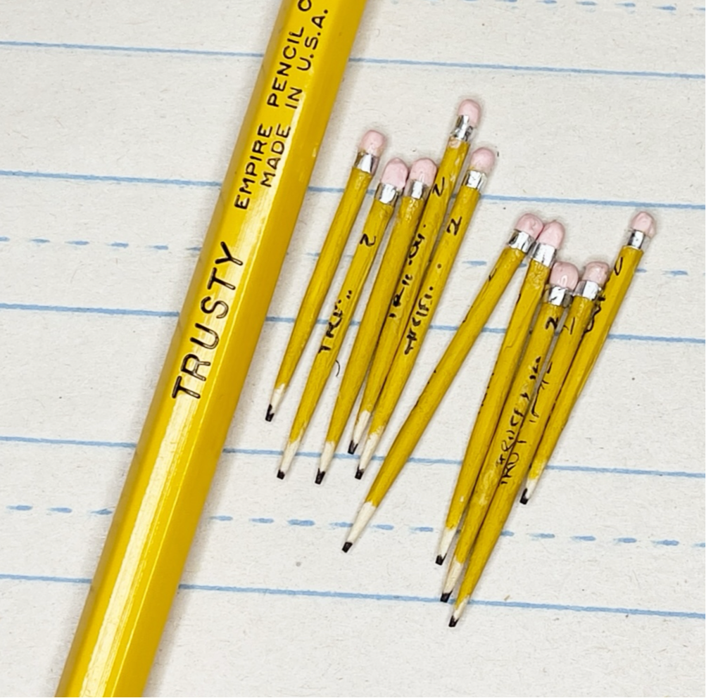 Teeny tiny pencils